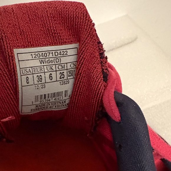 Brooks Ghost 16 Hot Pink and Blue Women's Sneakers - Picture 6 of 6